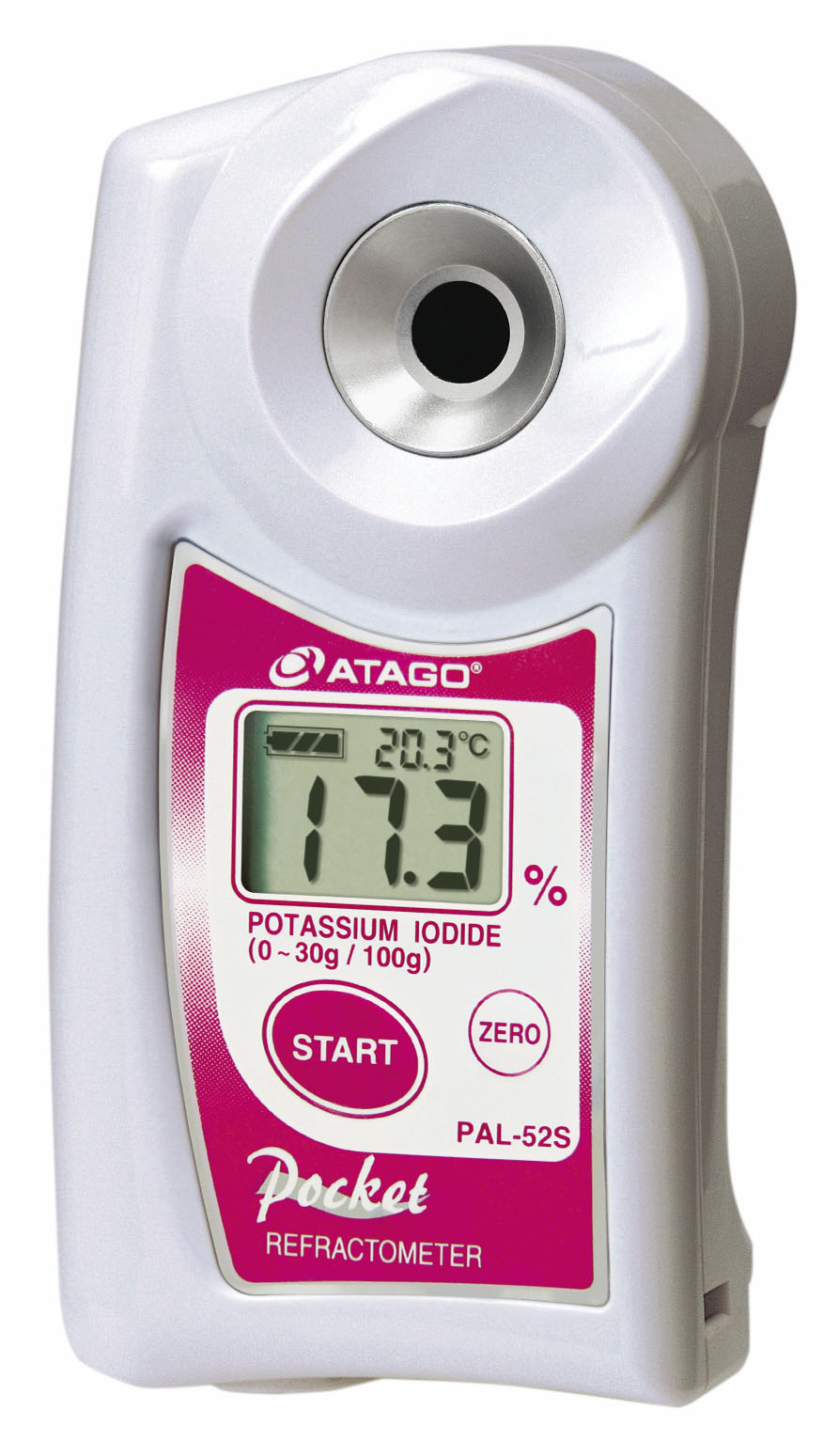 ATAGO(愛(ài)拓)便攜式數(shù)顯折射儀 PAL-52S 碘化鉀濃度計(jì)
