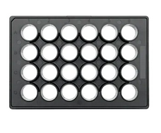 德國艾本德(Eppendorf)Cell Imaging Plates，帶板蓋，黑色底透，平底無菌、無熱原,無RNase和DNase,無人類和細(xì)菌DNA。無細(xì)胞毒素,24孔細(xì)胞成像培養(yǎng)板,25μm薄膜