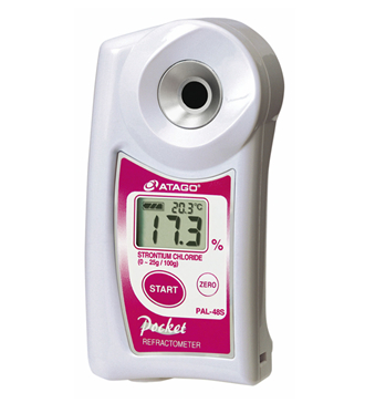 ATAGO(愛(ài)拓),便攜式數(shù)顯折射儀,PAL-48S ,氯化鍶濃度計(jì)